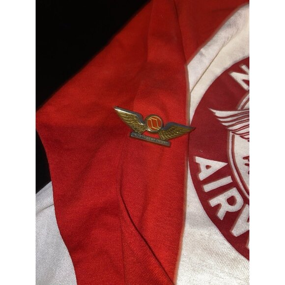 Vintage Northwest Airlines U.S. Airmail Express Size M With Pins - Picture 4 of 8